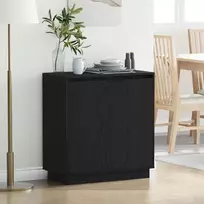 Bufetas Juodas ąžuolas 71 x 34.5 x 75 cm Apdirbta mediena