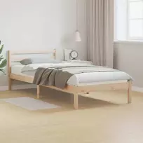 Lovos rėmas Ruda 225,5 x 95,5 x 69,5 cm Kietas pušies medis