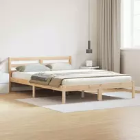 Lovos rėmas Ruda 225,5 x 165,5 x 69,5 cm Kietas pušies medis