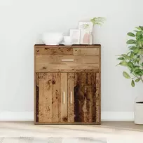 Kabalas su stalčių Senas medis 60 x 31 x 70 cm Apdirbta mediena
