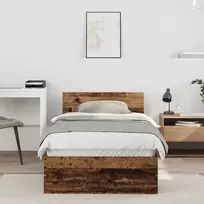 Lovos rėmas Senas medis 90 x 200 cm Apdirbta mediena