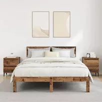 Šalia lovos spintelė 2 pcs Sena mediena 40 x 35 x 50 cm