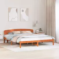 Lovos rėmas Vaško ruda 180 x 200 cm Kietos pušies mediena