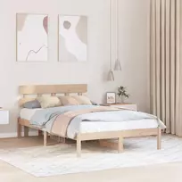 Lovos rėmas Ruda 140 x 190 cm Pušies medienos masyvas