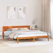 Lovos rėmas Ruda 180 x 200 cm Pušies medienos masyvas