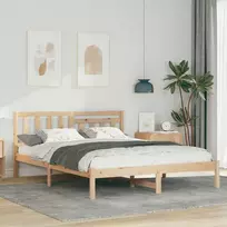Lovos rėmas Ruda 150 x 200 cm Kietos pušies mediena