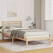 Lovos rėmas Ruda 80 x 220 cm Kietos pušies mediena