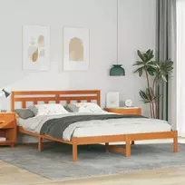 Lovos rėmas Ruda 150 x 200 cm Kietos pušies mediena
