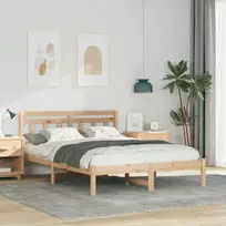 Lovos rėmas Ruda 140 x 190 cm Kietos pušies mediena