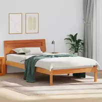 Lovos rėmas Vaško ruda 75 x 190 cm Kietos pušies mediena