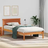 Lovos rėmas Vaško ruda 100 x 200 cm Kietos pušies mediena