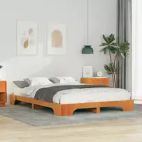 Lovos rėmas Ruda 140 x 220 cm Kietos pušies mediena