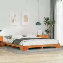 Lovos rėmas Ruda 180 x 220 cm Kietos pušies mediena