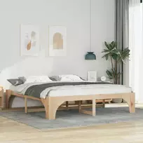 Lovos rėmas Ruda 180 x 200 cm Kietos pušies mediena