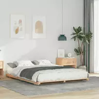 Lovos rėmas Ruda 140 x 220 cm Kietos pušies mediena
