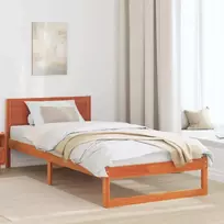 Lovos rėmas Vaško ruda 100 x 200 cm Kietos pušies mediena