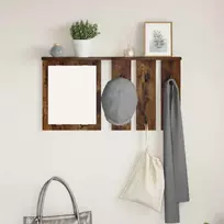 Prikabinamas paltas su lentyna Dūminio ąžuolo 85 x 10 x 45 cm