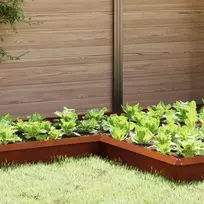 Sraigių tvora 4 pcs Rūdijanti 10 x 10 x 25 cm