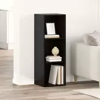 TV spintelių komplektas Juoda 72 x 35 x 37 cm Apdirbta mediena