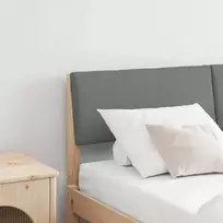 Apmušta lovos galvūgalis Tamsiai pilka 160 cm