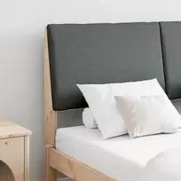 Apmušta lovos galvūgalis Tamsiai pilka 160 cm