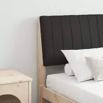 Apmušta lovos galvūgalis Juoda 160 cm Kietos pušies mediena