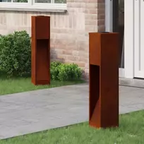 Saulės LED takų šviestuvas 2 pcs Bronzinė