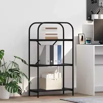 Knygų lentyna Juodas ąžuolas 60 x 30 x 109 cm Apdirbta mediena
