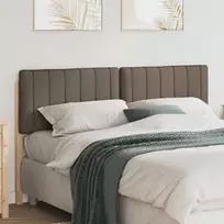Apmušta lovos galvūgalis su galvūgalio Ruda ir Taupe 160 cm