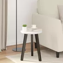 Stalo viršus Balta Ø 30 x 1,5 cm Apdirbta mediena