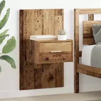 Šalia lovos spintelė 2 pcs Senas medis 50 x 32,5 x 80cm
