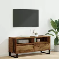 Televizoriaus spintelė Senovinis medis 100 x 34,5 x 44,5 cm
