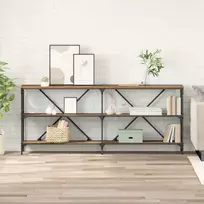 Konsolinis stalas Senas medis 180 x 30 x 75 cm Apdirbta mediena