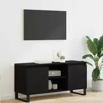 Televizoriaus spintelė Juodas ąžuolas 104 x 35 x 50 cm