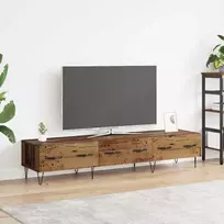 Televizoriaus spintelė su stalčių Sena mediena 150 x 36 x 30 cm