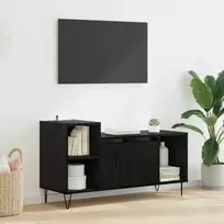 Televizoriaus spintelė Juodas ąžuolas 100 x 35 x 55 cm