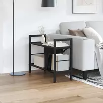 Knygų lentyna Juodas ąžuolas 75 x 30 x 58,5 cm Apdirbta mediena