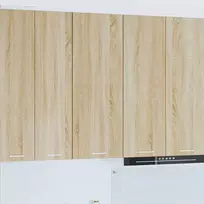 Pakabinama spintelė su saugykla Sonoma ąžuolas 40 x 31 x 100 cm