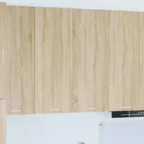Pakabinama spintelė su saugykla Sonoma ąžuolas 80 x 31 x 100 cm