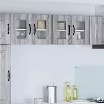 Indaplovės plokštė Kalmar 2 pcs Pilkas Sonoma 60 x 31 x 40 cm
