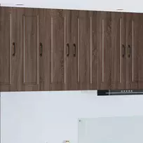 Sieninė spintelė PORTO 2 pcs Rudas ąžuolas 30 x 31 x 80 cm