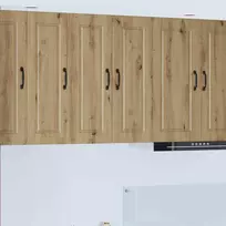 Sieninė spintelė PORTO 2 pcs Amatininkų ąžuolas 30 x 31 x 80 cm