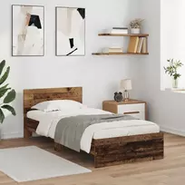 Lovos rėmas Senovinis medis 90 x 190 cm Apdirbta mediena