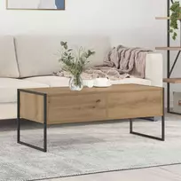 Kavos staliukas su stalčių Meistrų ąžuolas 100 x 46 x 40 cm
