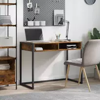 Stalas Dūminis ąžuolas 100 x 50 x 75 cm Apdirbta mediena
