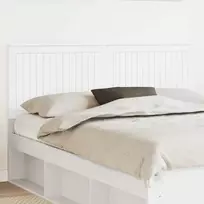 Galvūgalis su galvūgalio Balta 160 cm Apdirbta mediena