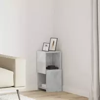 Kampinė spintelė Betono pilka 25,5x25x55cm Apdirbta mediena