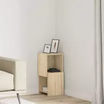 Kampinė spintelė Sonoma ąžuolas 25,5x25x55cm Apdirbta mediena