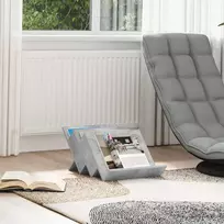Žurnalų stovas Betono pilka 53 x 40 x 28,5 cm Apdirbta mediena