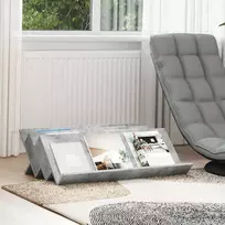 Žurnalų stovas Betono pilka 90 x 53 x 28,5 cm Apdirbta mediena